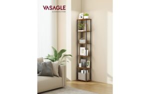 Vasagle Regal Vintagebraun-Schwarz 38x23.8x173 cm, Stahl, Spanplatte kaufen Schweiz | Mediatech.ch
