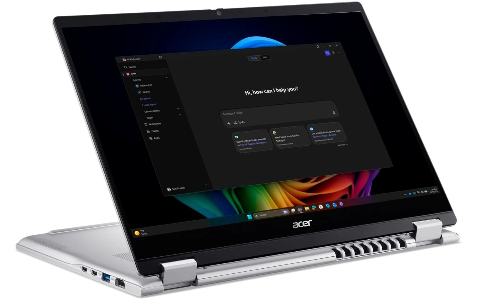 2109859_6 - Mediatech Acer TM P414RN-76 Spin, Ultra 7 356H, W11-P 14 WQ2.8K Touch, 16GB, 512GB SSD, 3yrs