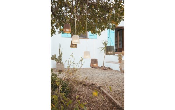 New Garden Mini-Conta Pendelleuchte wiederaufladbar, creme