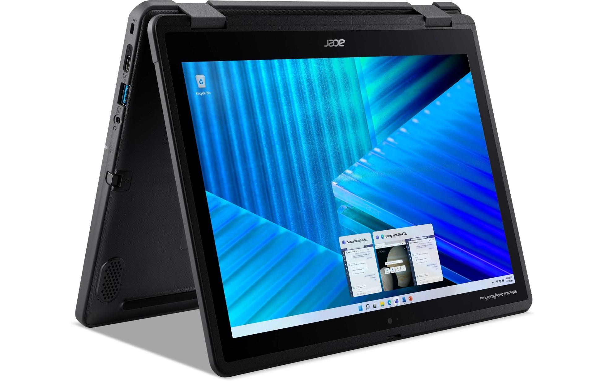Acer Travelmate B312RN-31, N250, W11P 12.2 WUXGA Touch, 8GB, 256GB SSD , 2yrs
