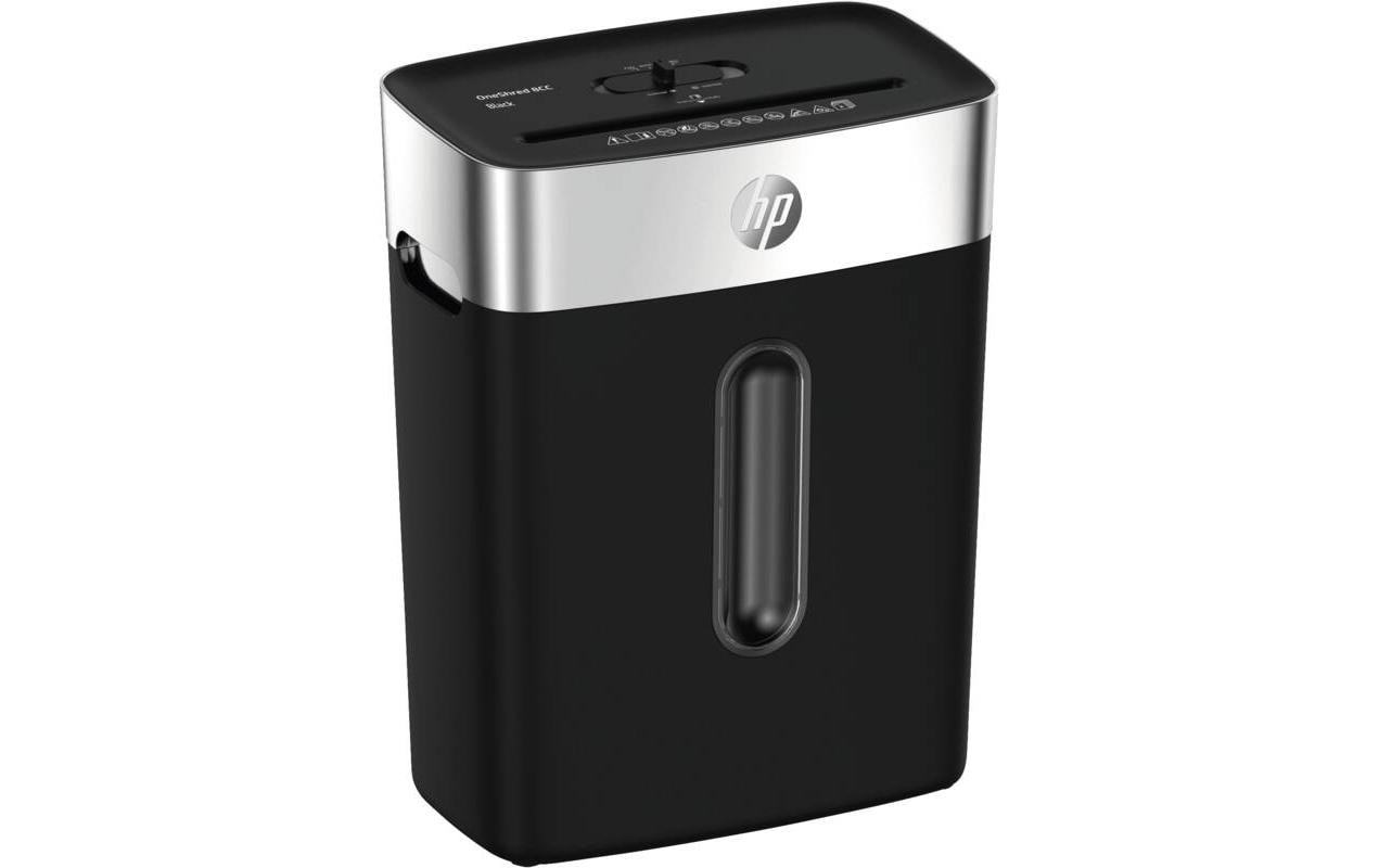 HP Inc. HP Aktenvernichter OneShred 8CC schwarz bis 8 Blatt, 15 Liter, Sicherheitsstufe 4 kaufen | Mediatech.ch