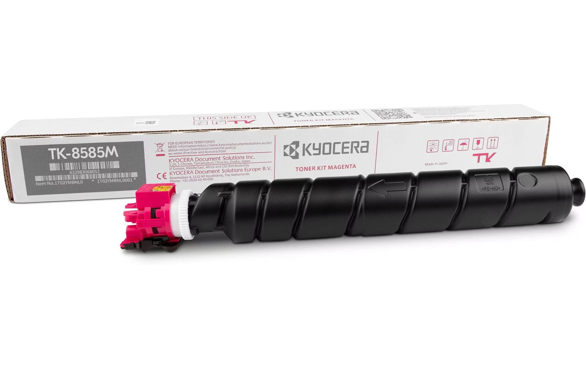 Kyocera, TonerTK-8585M Magenta ca. 20'000 S., zu MZ4001/5001/6001/7001