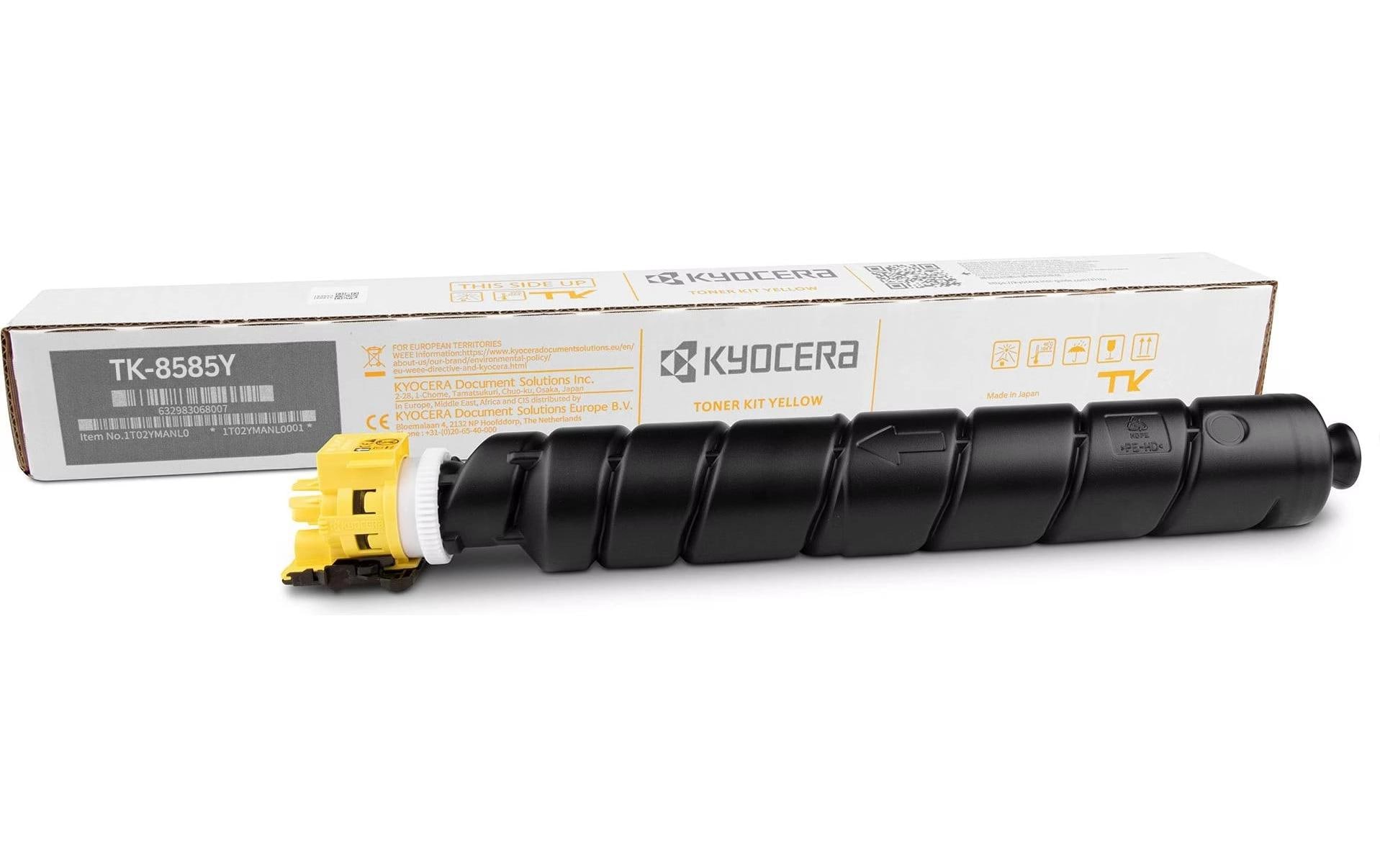 Kyocera, TonerTK-8585Y Yellow ca. 20'000 S., zu MZ4001/5001/6001/7001
