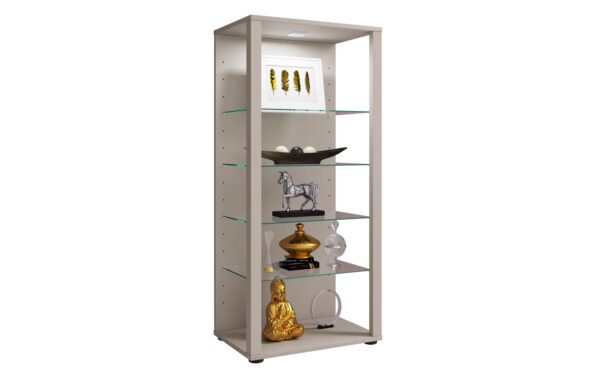 2112071 - Mediatech VCM Standvitrine Glasol III Silber kaufen Schweiz | Mediatech.ch