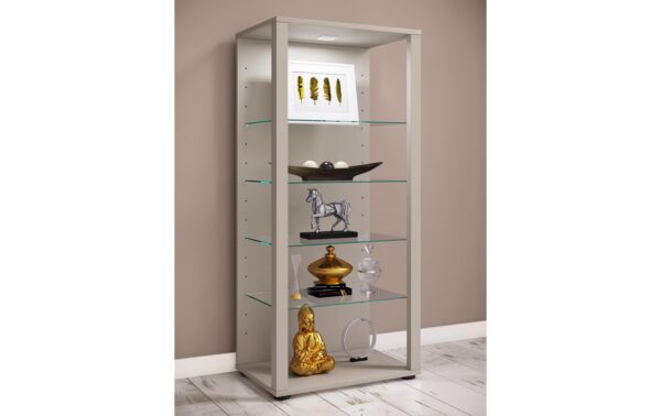 2112071_2 - Mediatech VCM Standvitrine Glasol III Silber