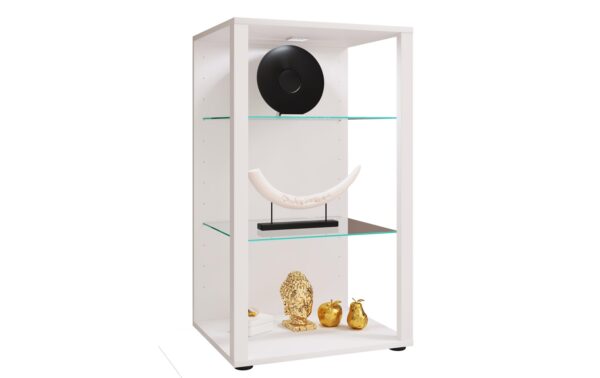 2112076 - Mediatech VCM Standvitrine Glasol XL Weiss kaufen Schweiz | Mediatech.ch