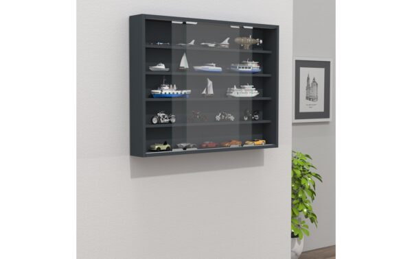 VCM Wandvitrine Agisa L Anthrazit