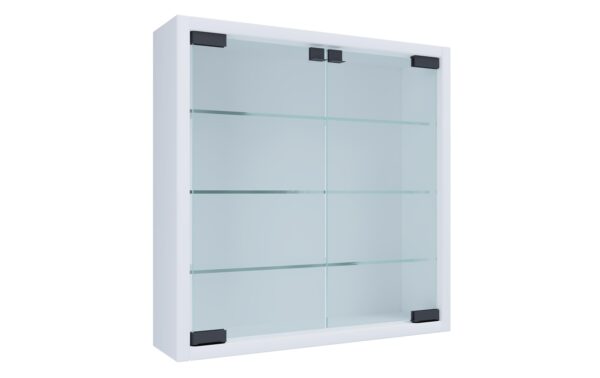 VCM Wandvitrine Mandosa S Weiss