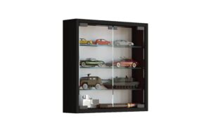 VCM Wandvitrine Mandosa S Schwarz