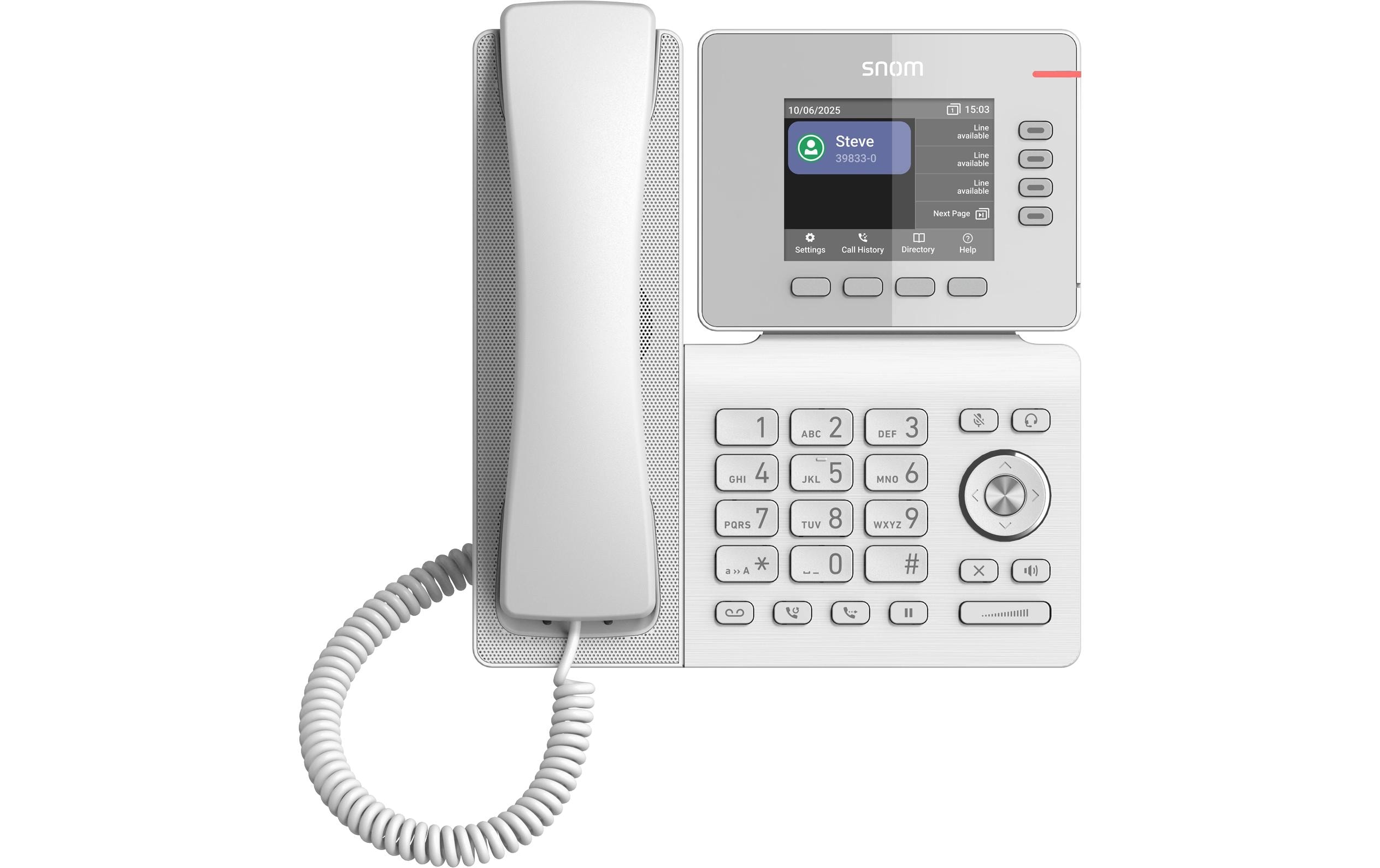 Snom D810W weiss SIP-Tischtelefon mit WLAN kaufen Schweiz | Mediatech.ch