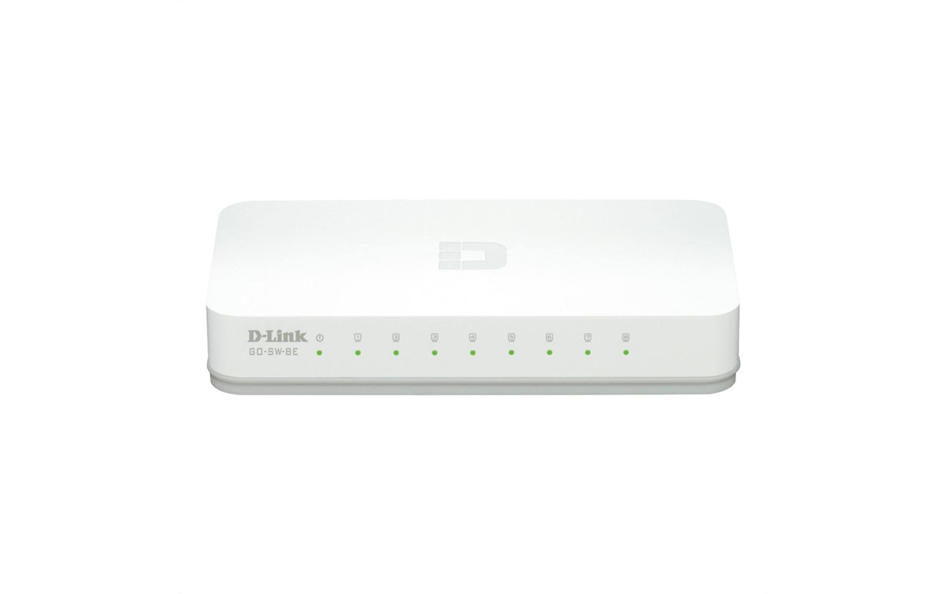 D-Link GO-SW-8E: Easy DesktopSwitch 8x 10/100 Port, ohne Lüfter kaufen Schweiz | Mediatech.ch