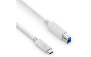 Purelink USB-Kabel C-B, 1.5m iSerie, 3.2 Gen1, 3A/5V/15W, weiss kaufen Schweiz | Mediatech.ch