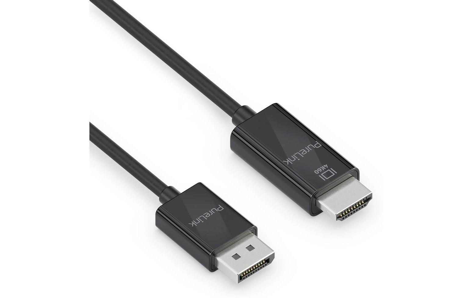 Purelink Displayport-HDMI Kabel, 2.0m iSerie, 4K60, schwarz