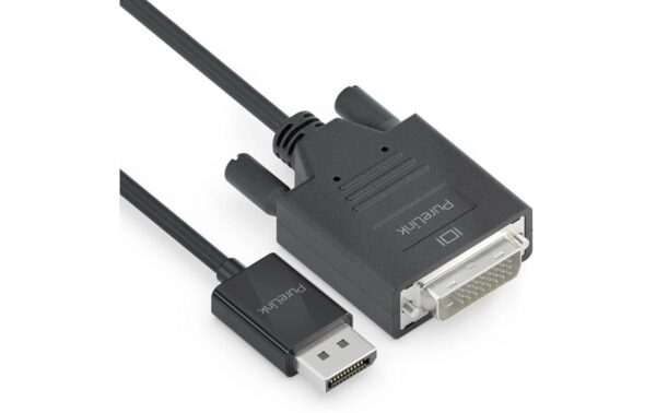 Purelink Displayport-DVI Kabel, 2.00m iSerie, 1920x1200, WUXGA , schwarz