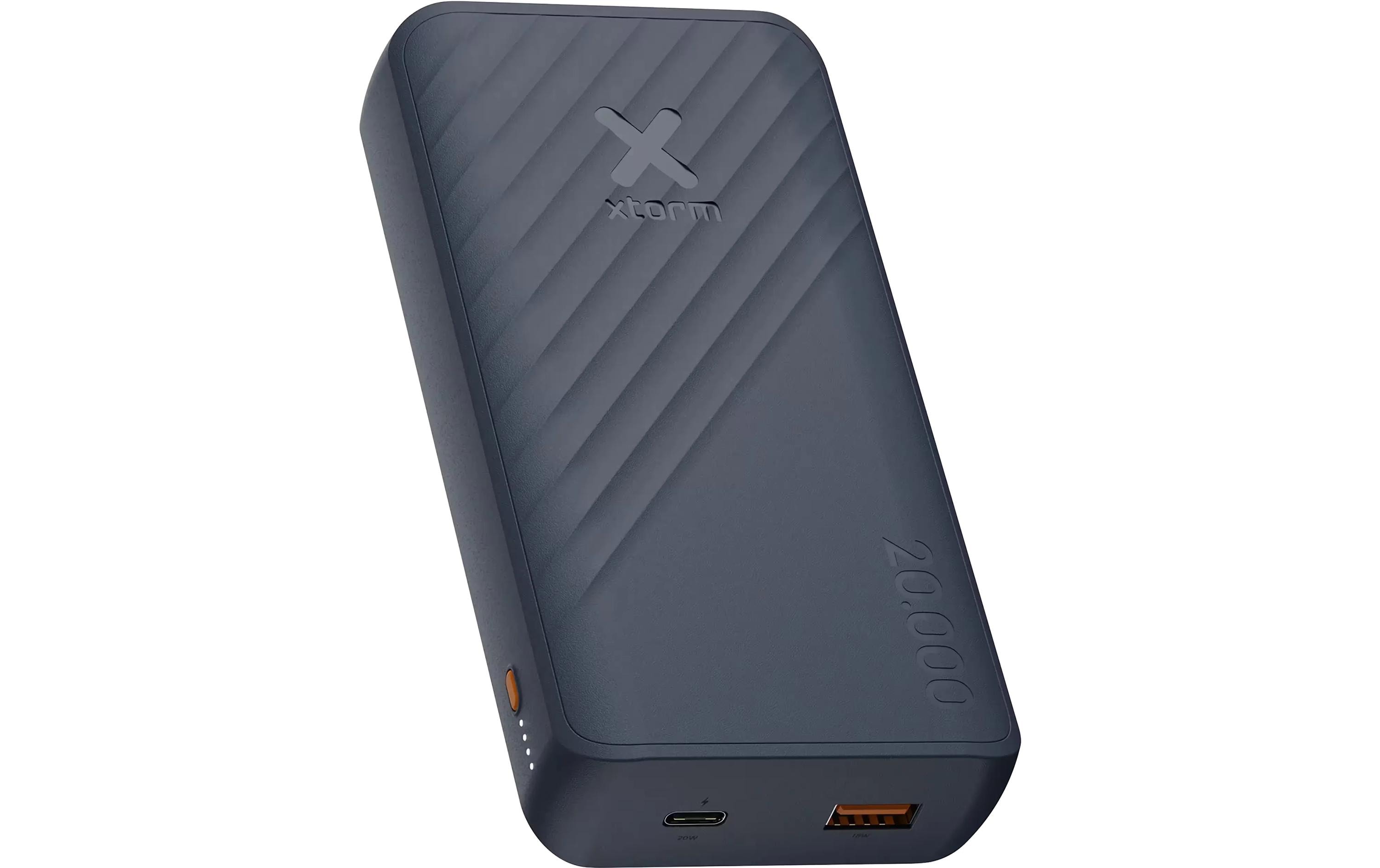 2125889 - Mediatech XTORM Powerbank Go2, 20000mAh 20W, 1x USB-C, 1x USB-A, blau kaufen Schweiz | Mediatech.ch