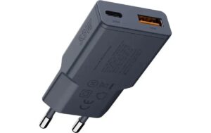 XTORM USB Charger 1x USB-C, 1x USB-A 100-240V, 1xUSB-C 33W, 1xUSB-A 18W, blau kaufen Schweiz | Mediatech.ch