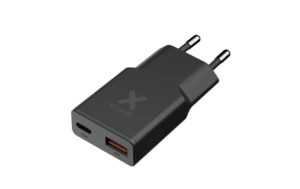 XTORM USB Charger 1x USB-C, 1x USB-A 100-240V, 1xUSB-C 33W, 1xUSB-A 18W, blau kaufen Schweiz | Mediatech.ch