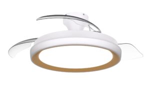 Philips Atlas LED Deckenleuchte 35W mit DC-Ventilator 28W, gold