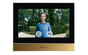 Doorbird A1104T - Gold Finish IP Video Innenstation kaufen | Mediatech.ch