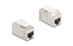 Delock Keystone Modul RJ45 Cat.6A Bu zu Bu Cat.6A, STP, Zink, -20 °C 75 °C