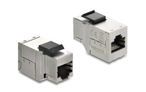 Delock Keystone Modul RJ45 Cat.6A Bu zu Bu Cat.6A, STP, Kunststoff Latch kaufen Schweiz | Mediatech.ch