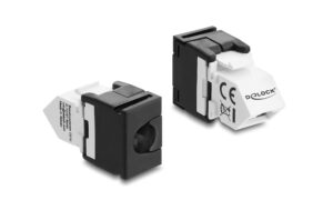 Delock Keystone Modul RJ45 Cat.6 Bu zu LSA Cat.6, AWG22, UTP, LSA, 45° gewinkelt kaufen Schweiz | Mediatech.ch