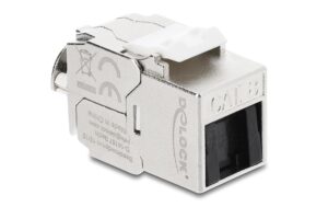 Delock Keystone Modul RJ45 Cat8.1 Bu zu LSA Cat.8.1, AWG22, STP, LSA, Zink, Staubschutz kaufen Schweiz | Mediatech.ch