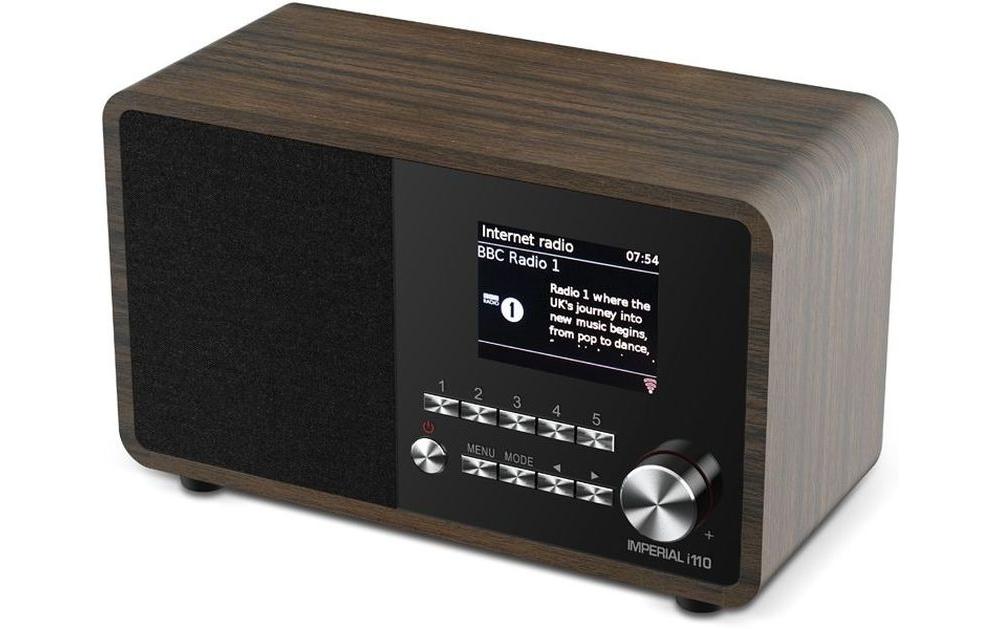 2130901_1 - Mediatech Imperial i110 (V2), Internet-Radio, braun BT, TFT Display, USB, 3.5mm