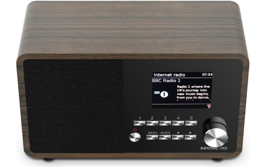 2130901_3 - Mediatech Imperial i110 (V2), Internet-Radio, braun BT, TFT Display, USB, 3.5mm