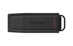 Kingston Portable DT Exodia 64GB, USB 3.2 mit Schutzkappe & Schlüsselring (schwarz) kaufen Schweiz | Mediatech.ch