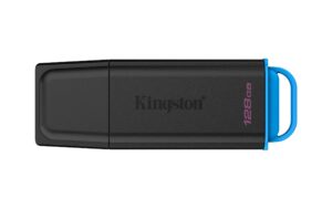 Kingston Portable DT Exodia 128GB, USB 3.2 mit Schutzkappe & Schlüsselring (blau) kaufen Schweiz | Mediatech.ch
