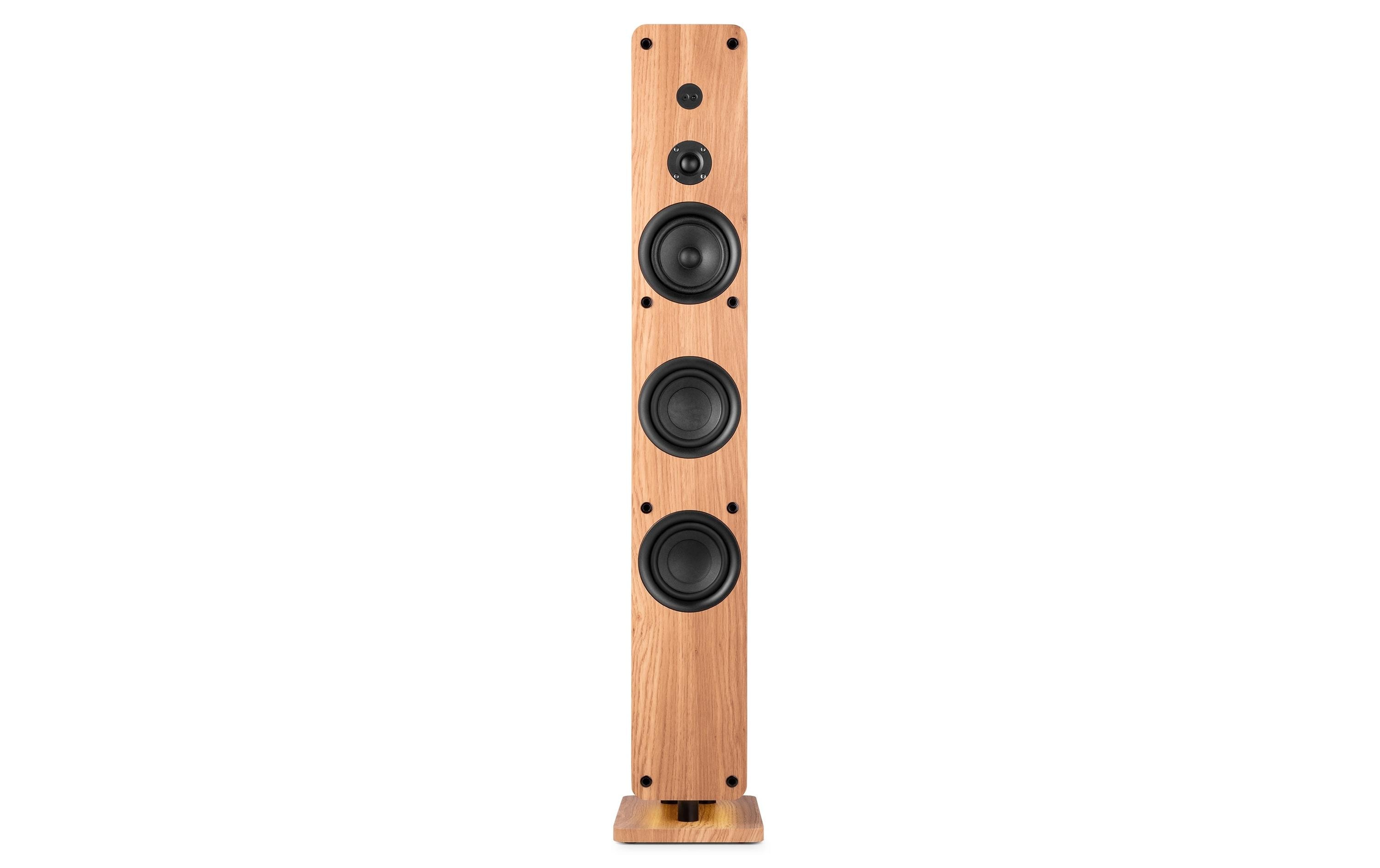 Audizio ARCO-A-D-LWD Tower-Speaker, 160W, DAB/BT, holzfarben kaufen Schweiz | Mediatech.ch