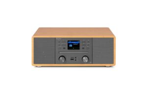Audizio Avola-BMB DAB+/FM Radio mit BT u. CD, WLAN, bambus