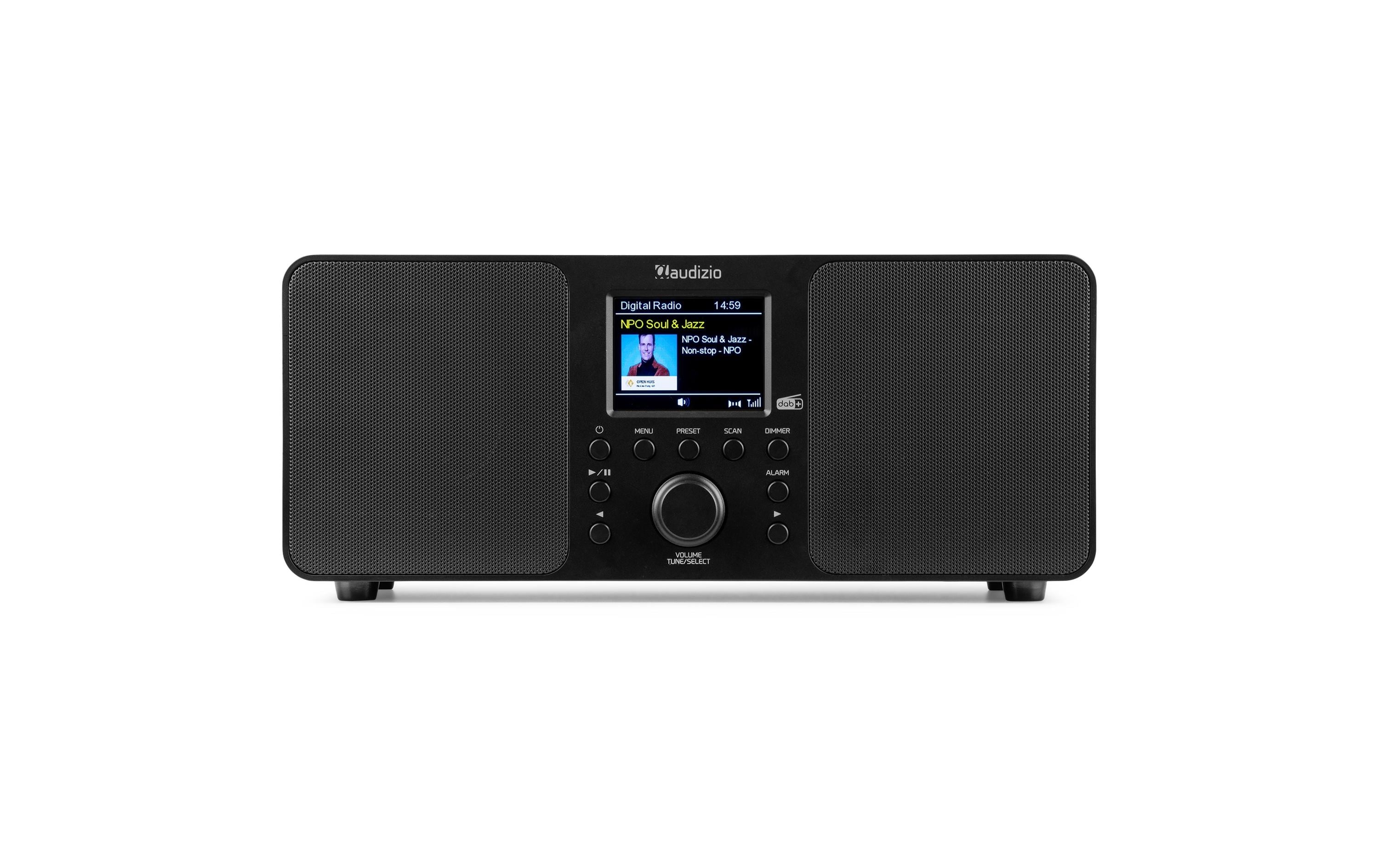 2132069 - Mediatech Audizio Genua-BK DAB+/FM Radio mit BT, Stereo, schwarz kaufen Schweiz | Mediatech.ch