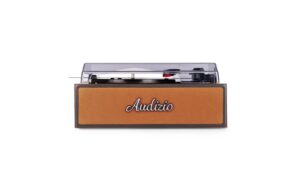 Audizio Reno-CO Retro Plattenspieler, BT, Stereo, kupfer