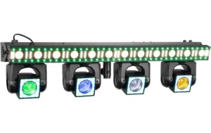 BeamZ ShowBar-GO-Edge Effekt, 4x Heads, 4x40W, RGBW, LED 12x4W A