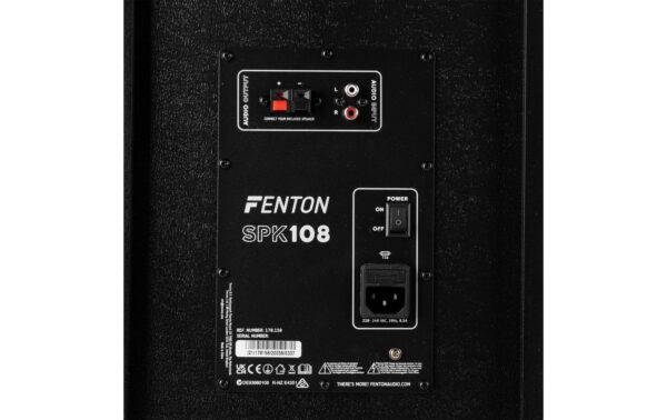 Fenton SPK-108 Aktiv-Lautsprecher Set, 8, BT, MP3-Player