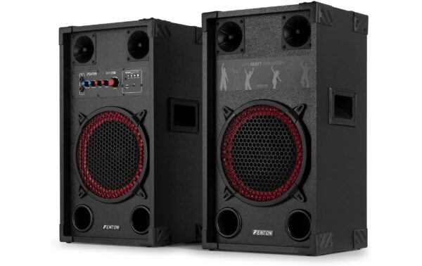 2132136_1 - Mediatech Fenton SPK-110 Aktiv-Lautsprecher Set, 10, BT, MP3-Player