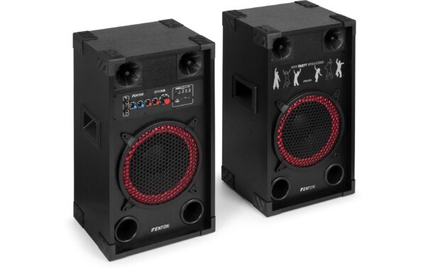 2132136_2 - Mediatech Fenton SPK-110 Aktiv-Lautsprecher Set, 10, BT, MP3-Player