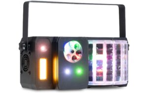 Fuzzix Stellar 1 LED Multi Lichteffekt, 5in1, DMX, IR