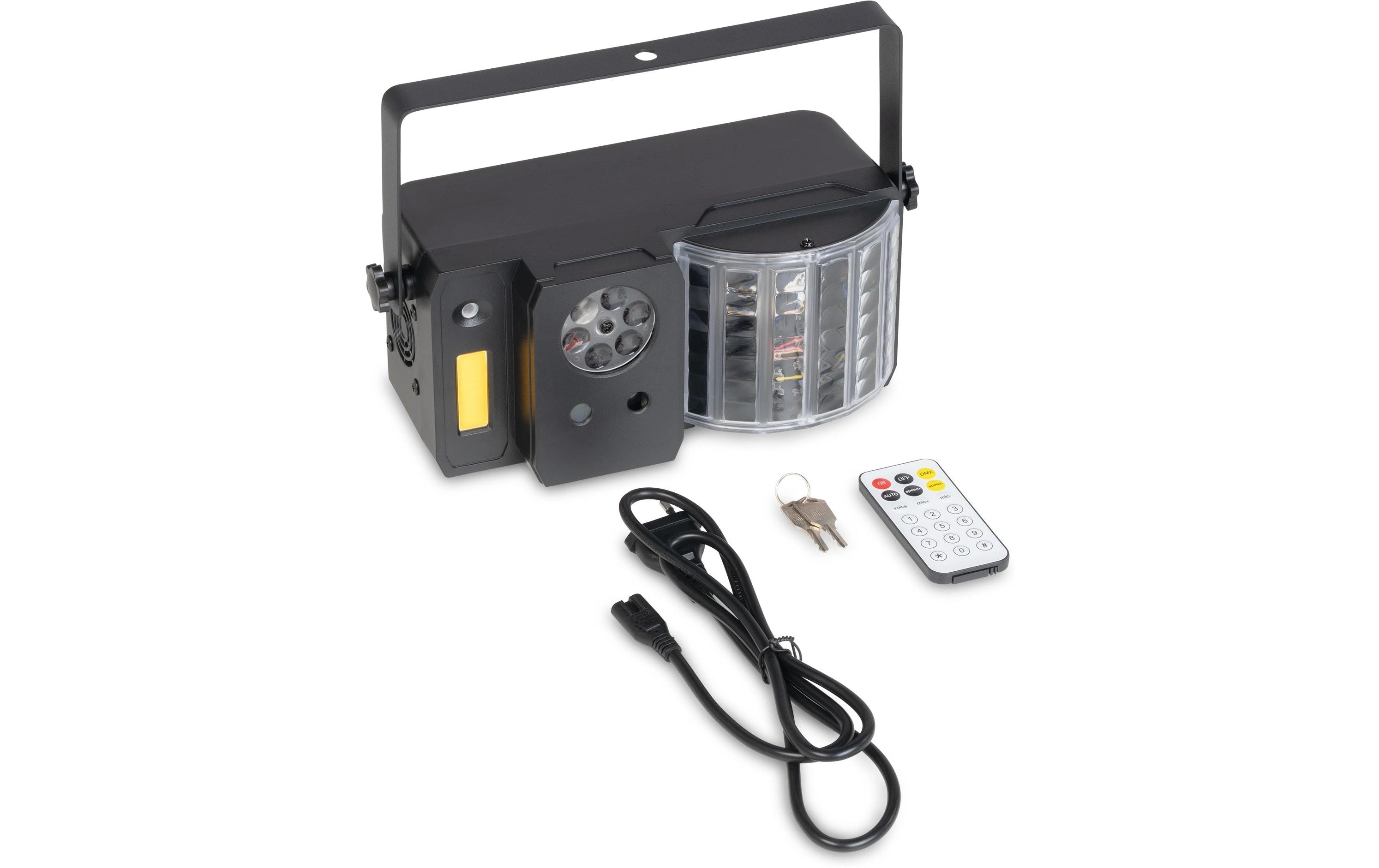 2132139_7 - Mediatech Fuzzix Stellar 1 LED Multi Lichteffekt, 5in1, DMX, IR