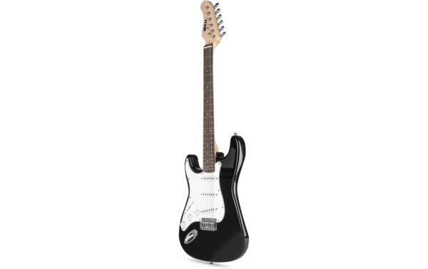 MAX GigKit Blk LftH E-Gitarrenset, Linkshänder, schwarz