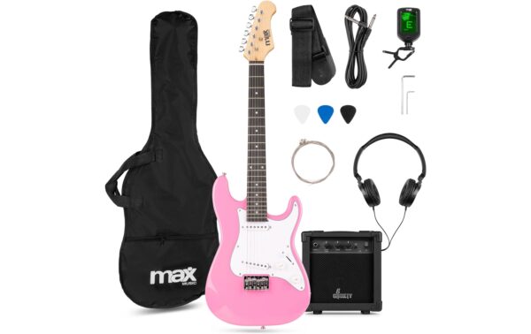 MAX GigKit Junior 3/4 PI E-Gitarrenset, Junior, 3/4, pink kaufen Schweiz | Mediatech.ch