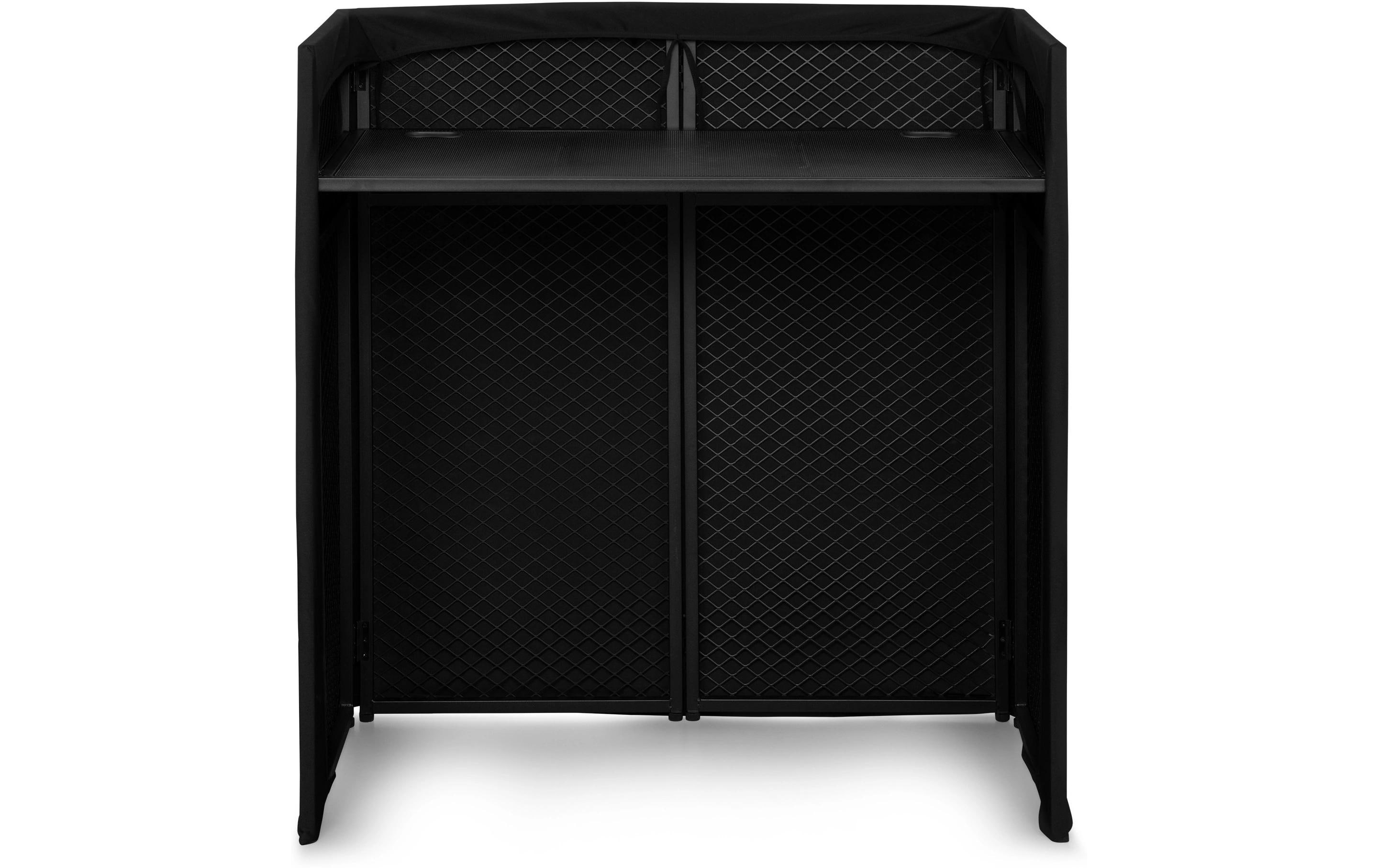2132216_2 - Mediatech Vonyx DBC105 Faltbare DJ Kanzel, Aluminium, 1m, bk/wh