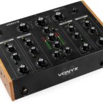 Vonyx VDJ270 DJ Mixer, Rotary, 4-Kanal, BT