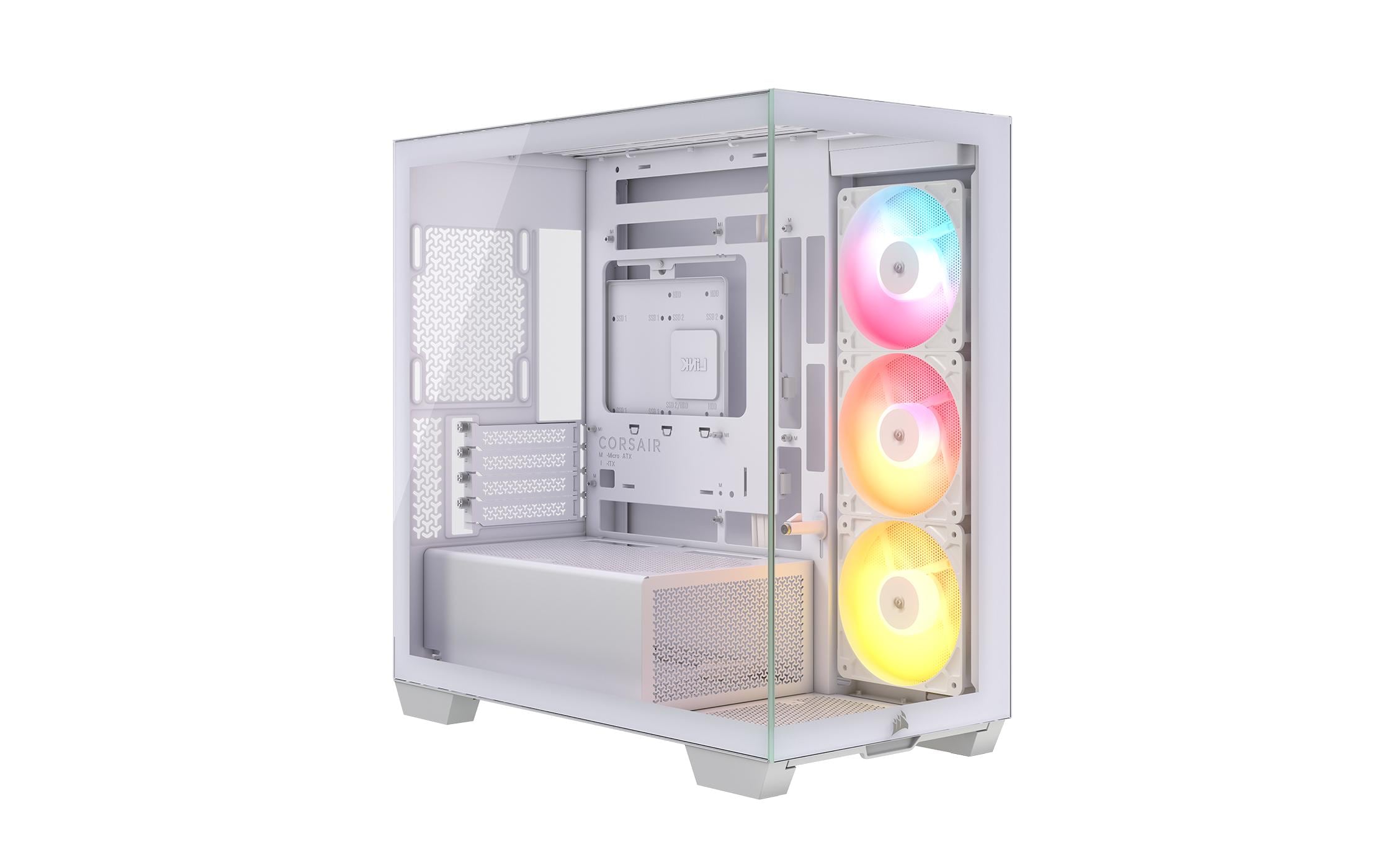 Corsair Midi Tower 2800X RS-R ARGB Pan Wei 2x 2.5, 1x 3.5, 1x USB Type-C kaufen Schweiz | Mediatech.ch