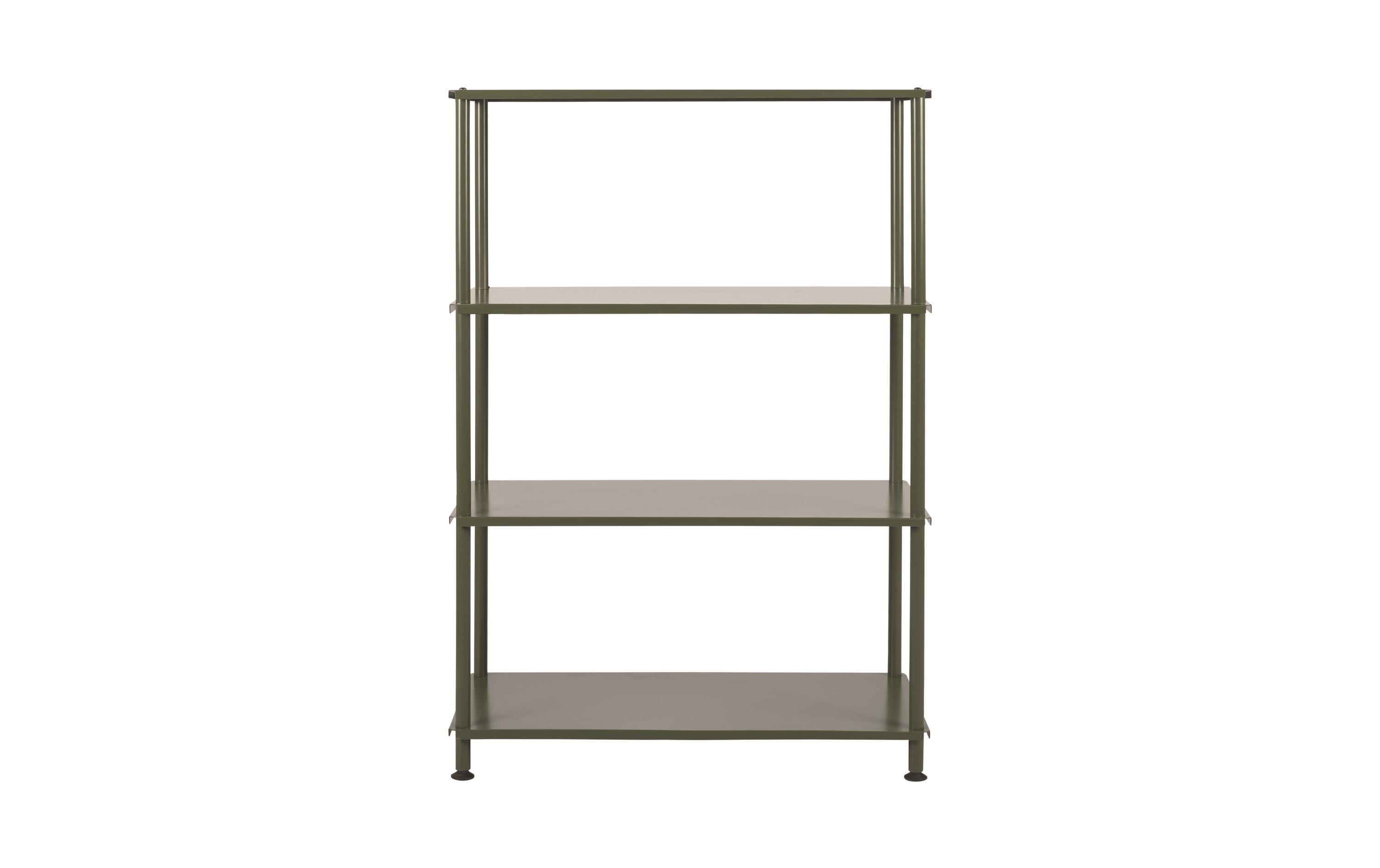 Bi-Office Regal m. 4 Tablaren grün, 116x80x40cm kaufen Schweiz | Mediatech.ch