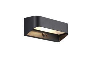 Nordlux Marcellio Solar Wandleuchte schwarz