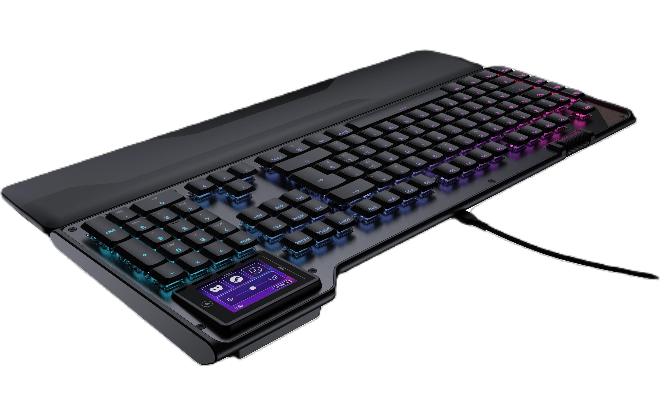 2136838_5 - Mediatech Turtle Beach Command Series KB5 PC, Black, CH Layout