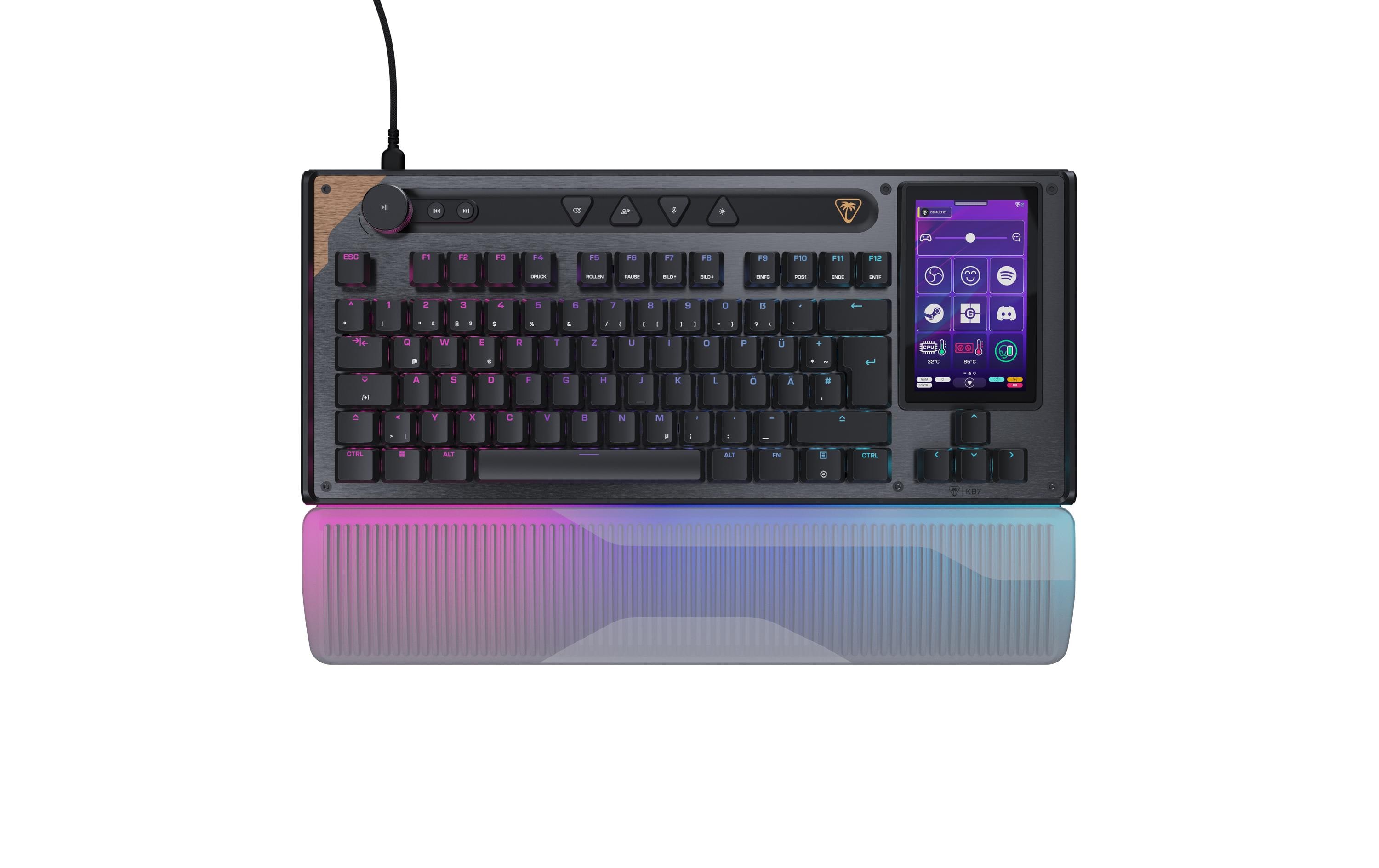 Turtle Beach Command Series KB7 PC, Black, CH Layout kaufen Schweiz | Mediatech.ch